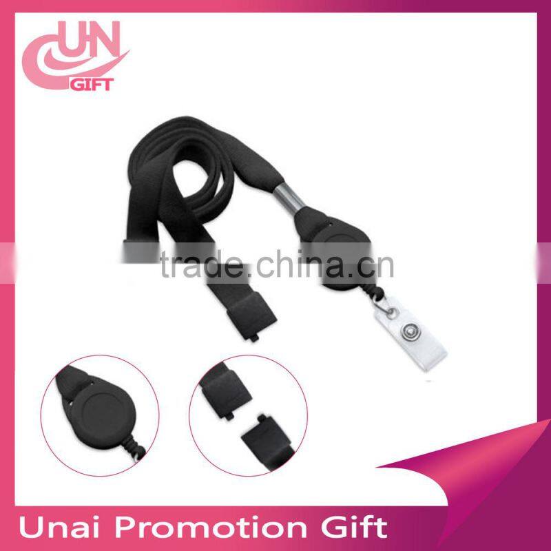 custom whistle lanyard for id card holder/fancy badge holder lanyard