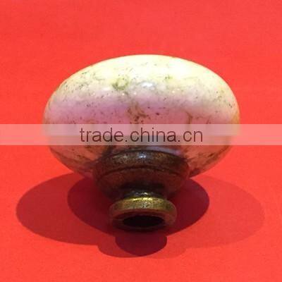 Round Ceramic Cabinet Knob for furniture and drawer