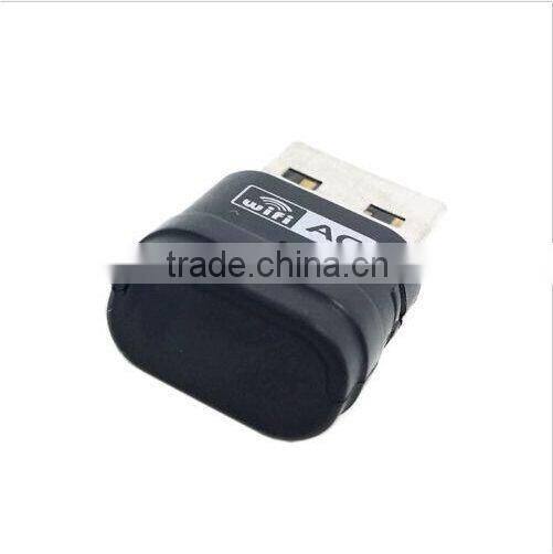 Hot sells!2.4G & 5G Dual Band AC600 433Mbps 802.11AC Wi-Fi USB Adapter