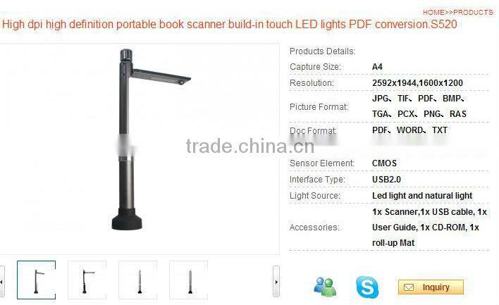 quick scan foldable camera scanner perfect for windows working