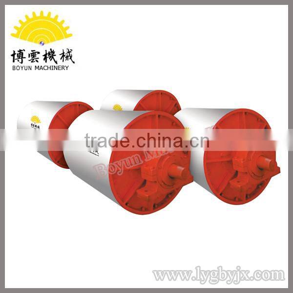 Rail undressed ore magnetic pulley