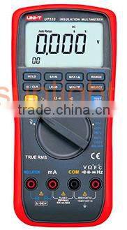 Digital Handheld Insulation Resistance Multimeter, Multi-function Insulation Resistance Meter, True RMS, Datalogger, UT533