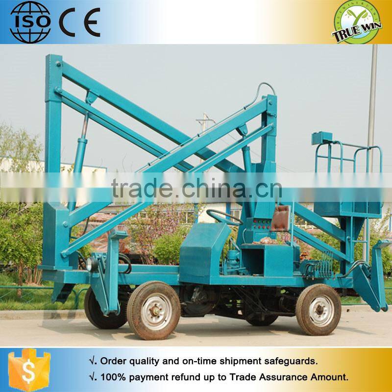 Electric ladder lift elevator hydraulic boom lift