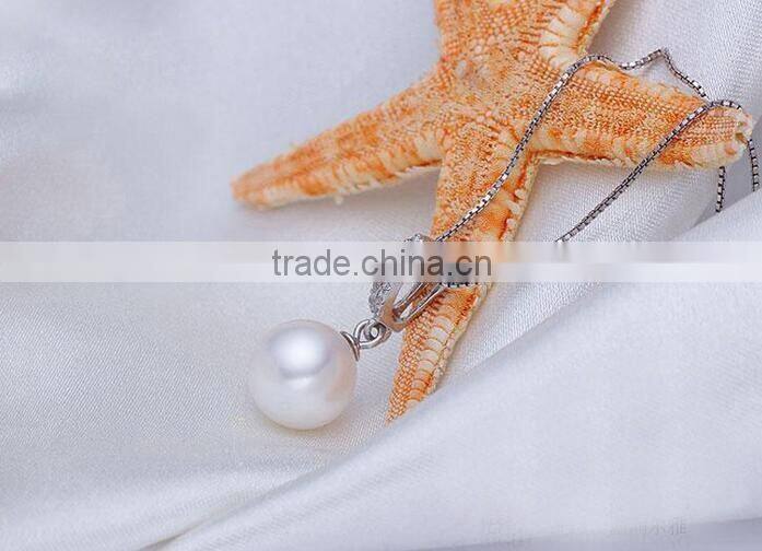 Valentine Gift 925 Silver Mabe Pearl Pendant