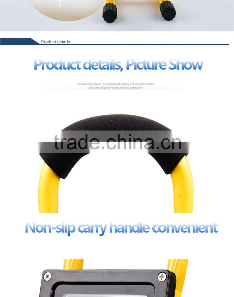 hand held work lamp rechargeable 10w flood light