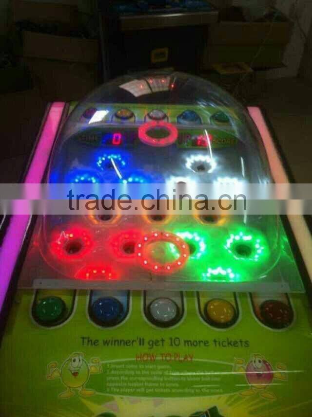 amusement park kids redemption arcade game magic ball Coin operated pinball machine