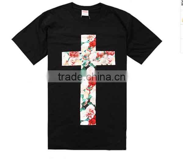 OEM service men custom logo silk screen printing shirt