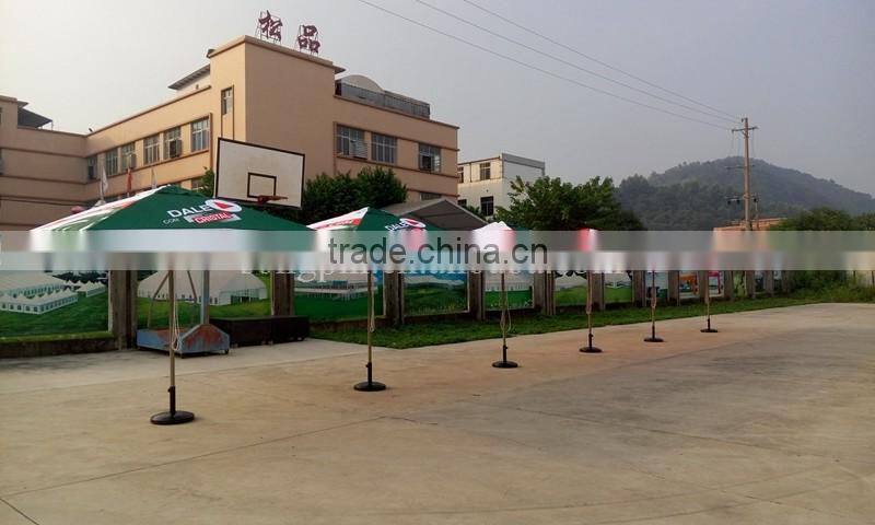 custom logo printing outdoor promotion patio umbrella