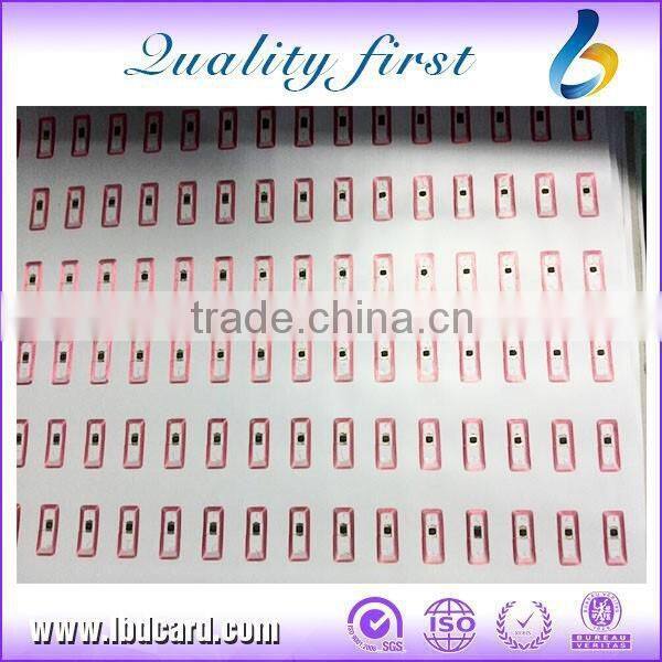 Factory 5*5 or 4*8 MIFARE 1K 13.56MHZ HF RFID Inlay/ Dry Inlay