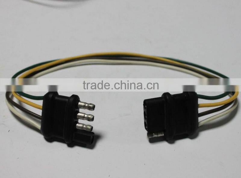 wire to wire connector 4 way automotive,4 pin mini din power connector