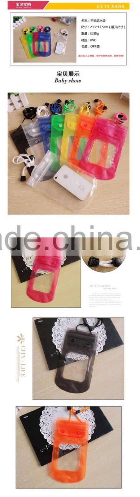 Wholesale Phone Waterproof Case, PVC Waterproof Pouch(DYB16-002)
