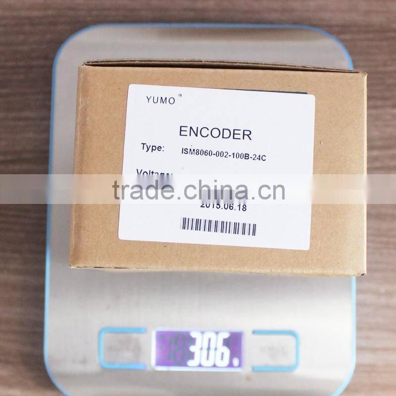 YUMO ISM8060 industrial tooling machinery Installation size 80mm hand manual encoder