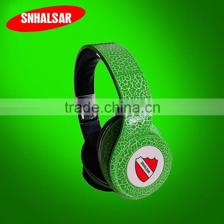 HD Voice OEM leather headphones gaming headset earbuds
