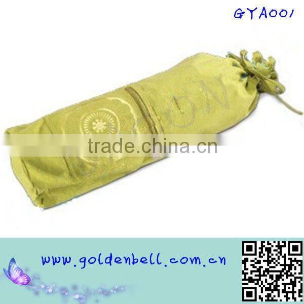 Durable Recycled Cotton Gym Yoga Mat Bag Mesh