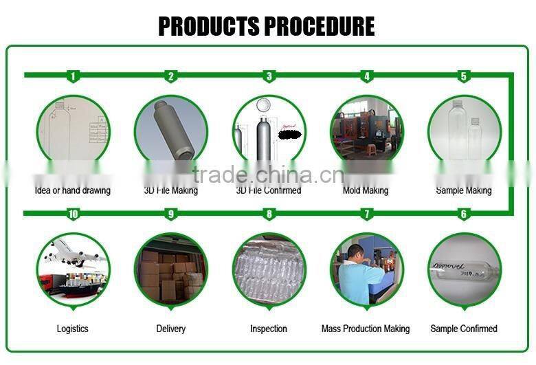 Hot sale square clear empty 500ml juice pet bottle with tamper evident lid