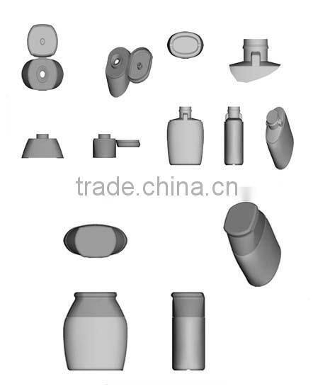 PET wholesale wide mouth clear cosmetic jar packaging with screw cap