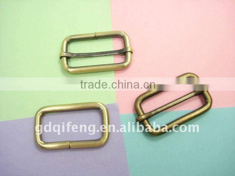 fashion accessories anti brass metal adjust belt buckle without pin for women bags 48*29mm