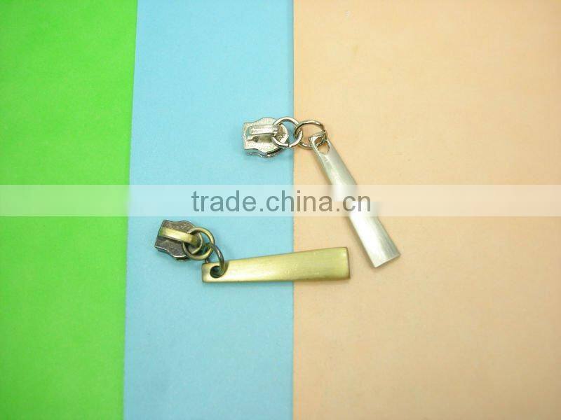 garment different color and metal zipper sliderQ-0401#