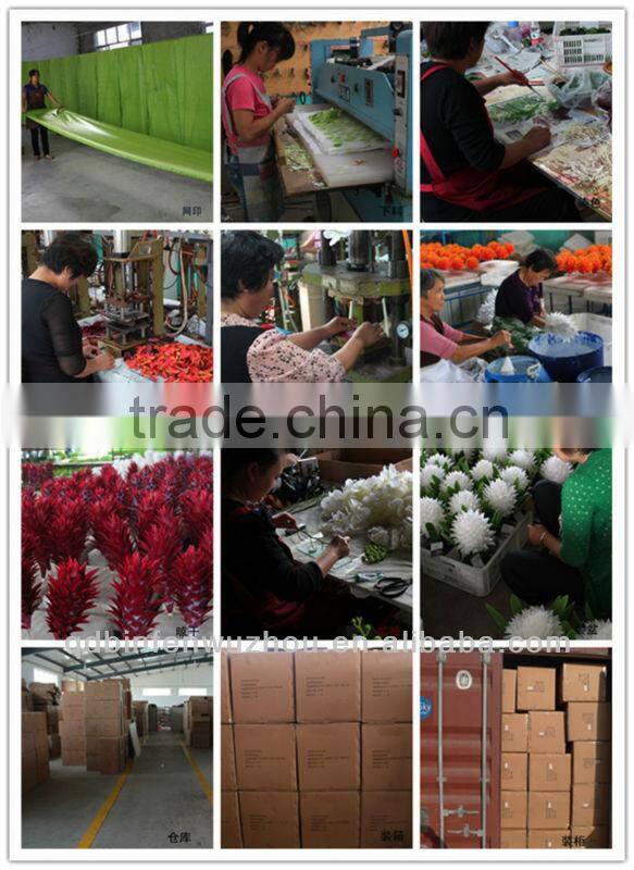 wholesale artificial PU Rose Bouquet for Wedding decoration