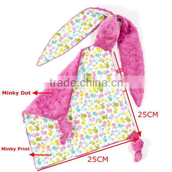 Comma Coloful Bubble Comfortable Bunny Shape Security Fleece Blanket