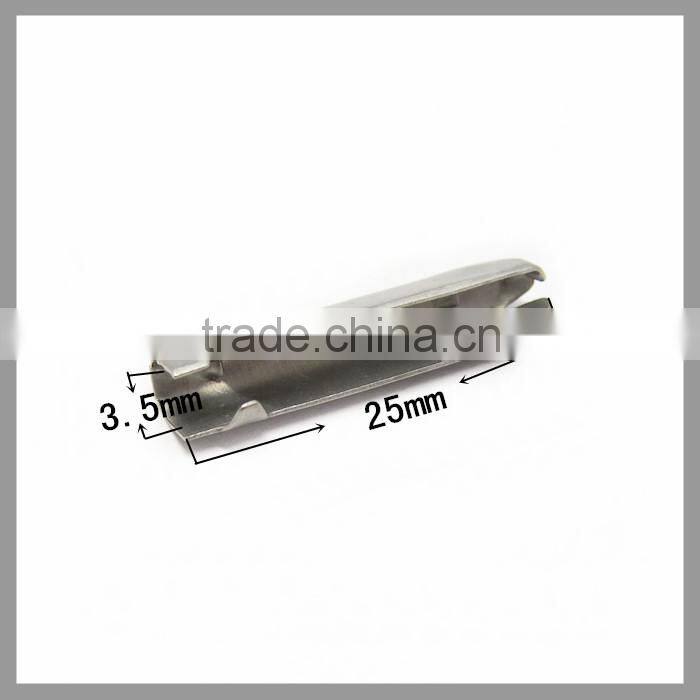 25mm Wholesale Custom Shoelace Metal Tips