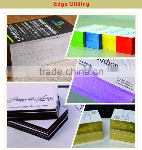 Art paper kraft business cards 250gsm visiting card models