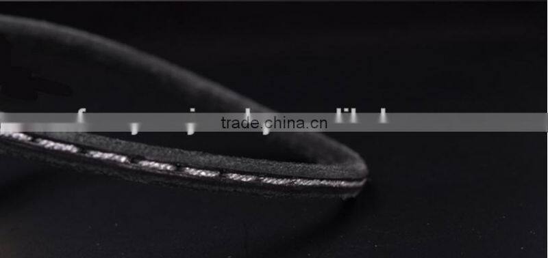 OEM High Quality 6mm Black Round Leather Cord For Bracelet
