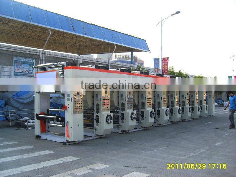Computerized Automatic Rotogravure Printing Machine