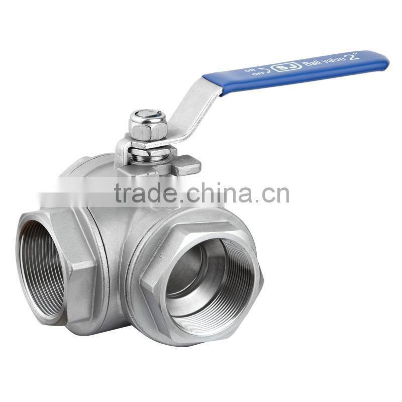 Quality Stainless Steel 3Way Ball Valve