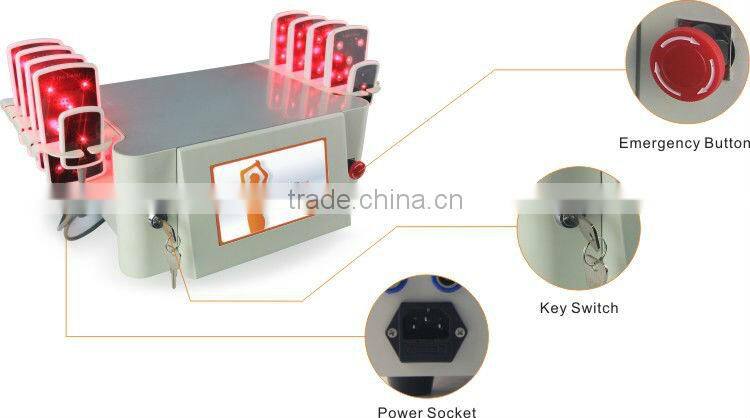 Quick slim! supersonic ultrasound machine LP-01/CE i lipo laser slim laser liposuction