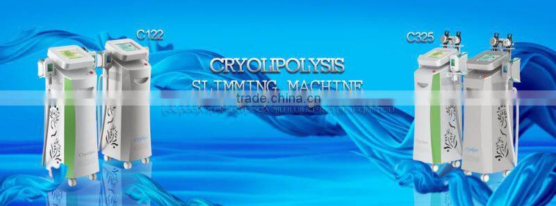 factory provide hottest criolipolisis lipo cryo fat freezing machine 2 handles cryolipolysis body sculpting