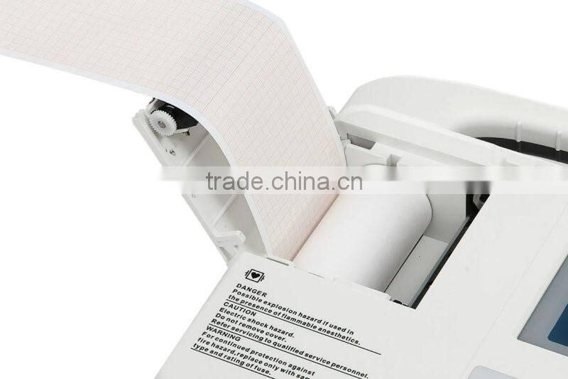 CE&FDA Approved 3 Channel Portable Digital ECG/EKG low price