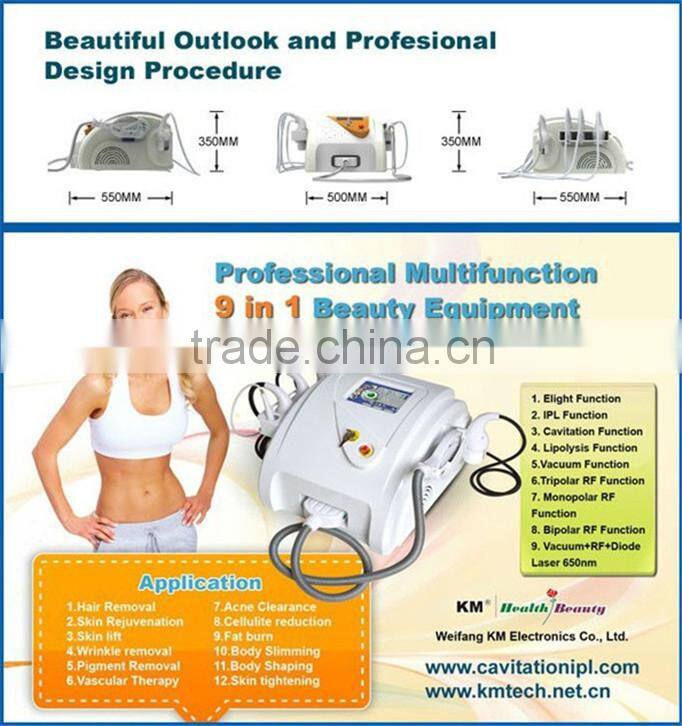 Professional 9 in 1 multifunctional beauty equipment