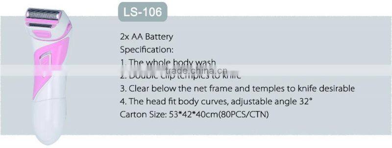 Hot sale Waterproof intim electric lady rechargeable travel shaver cordless electric knife