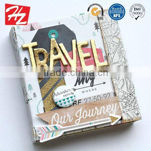 2016 Hot selling recycled paper photo album for handbag