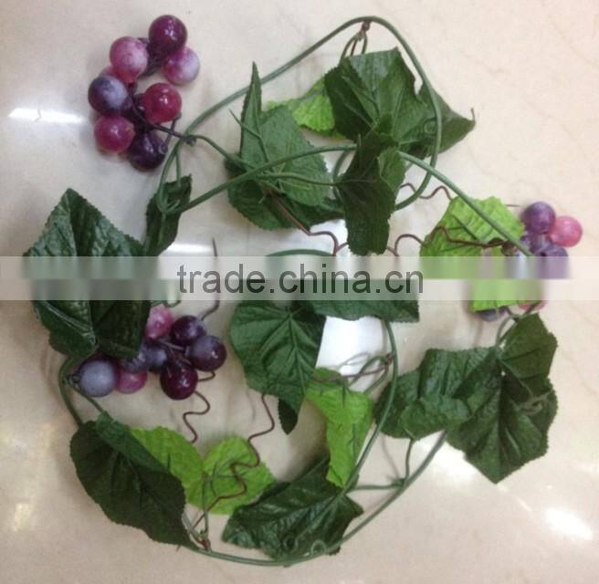 1.5m High quality fake purples vine for home decoration/party decor