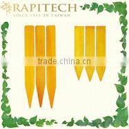 4 Inch Yellow Natural Plant Wood Label
