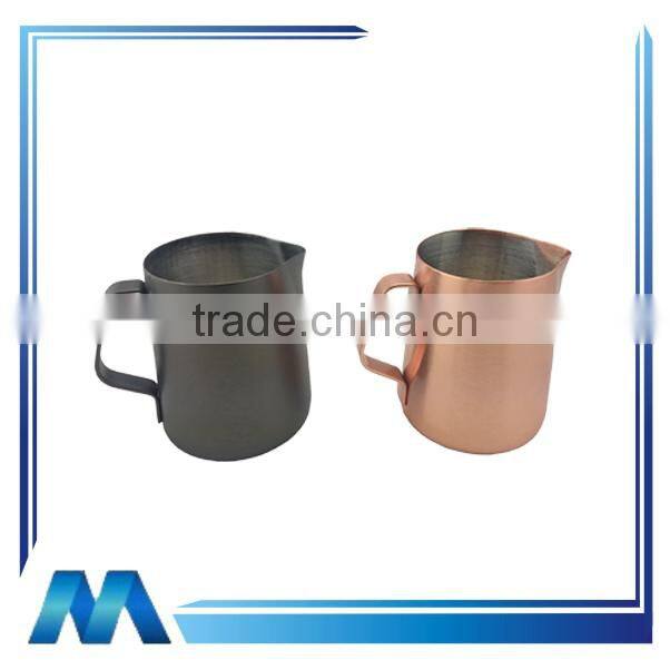 colorful stainless steel milk jug stainless steel milk ketlle stainless steel milk beaker