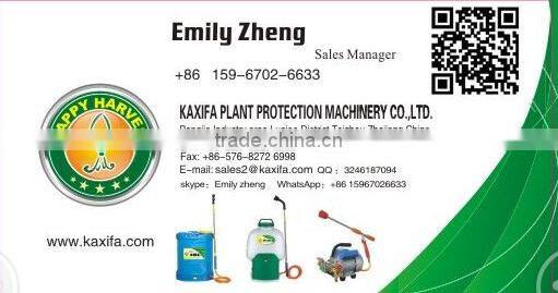 20L backpack pump sprayer, pressure sprayer, agriculture spray machine KXF-787