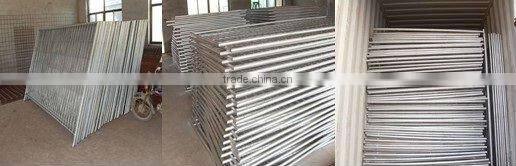 galvanized steel fence panels