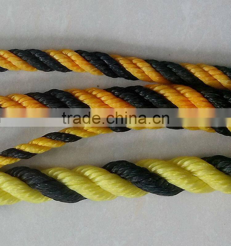 3-strand twist polyethylene tiger rope