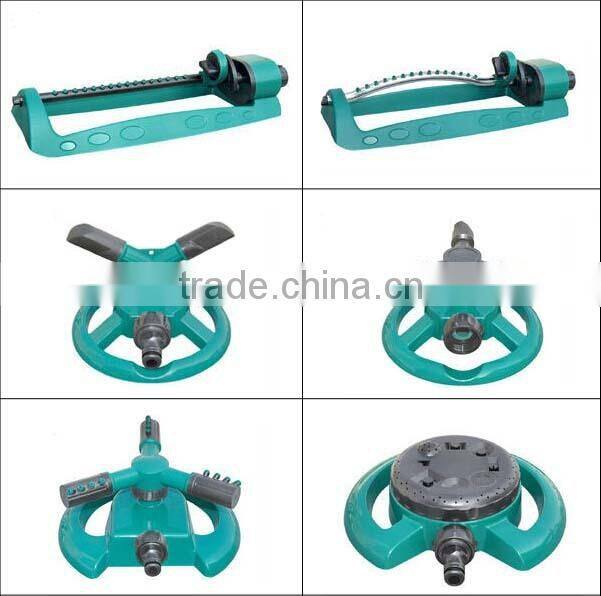 Gardening new plastic 3-ARM big orders agriculture sprinkler