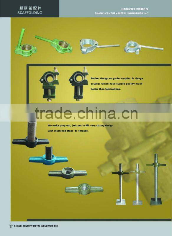 color zinc plated scaffold right angle coupler