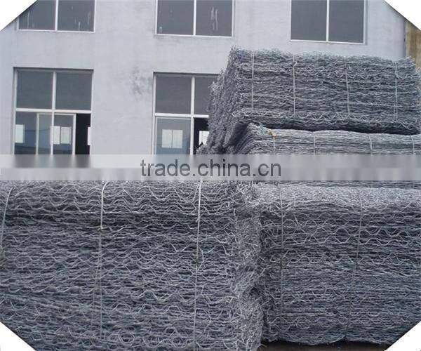 80*100mm mesh size 2*1*1 high quality gabion retaing wall