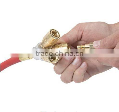 China Suppliers Pu Hose With Brass Connector Quick Coupler