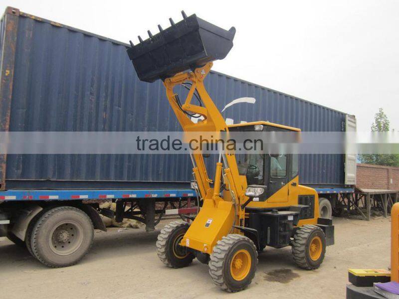 Mini Compact Wheel Loader 1000kg wheel loader For Sale
