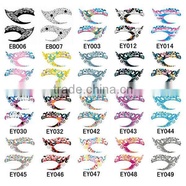 new item eye lip Nail tattoo sticker