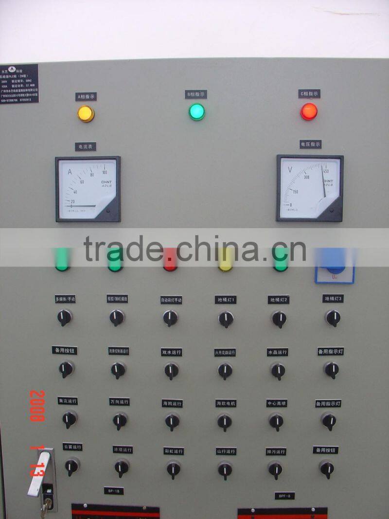 Control system for music fountain