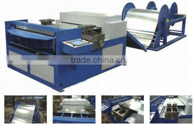 Rectangular auto duct line