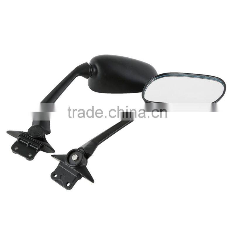 Black 10mm Rear View Side Mirror For Yamaha T-MAX 530 2012-2014 2013 Motorbike